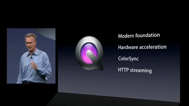 Image extraite de la vidéo Apple de la keynote de la WWDC 09